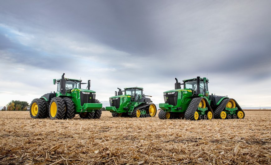Nuovi trattori Serie 9 John Deere: più potenti, più intelligenti
